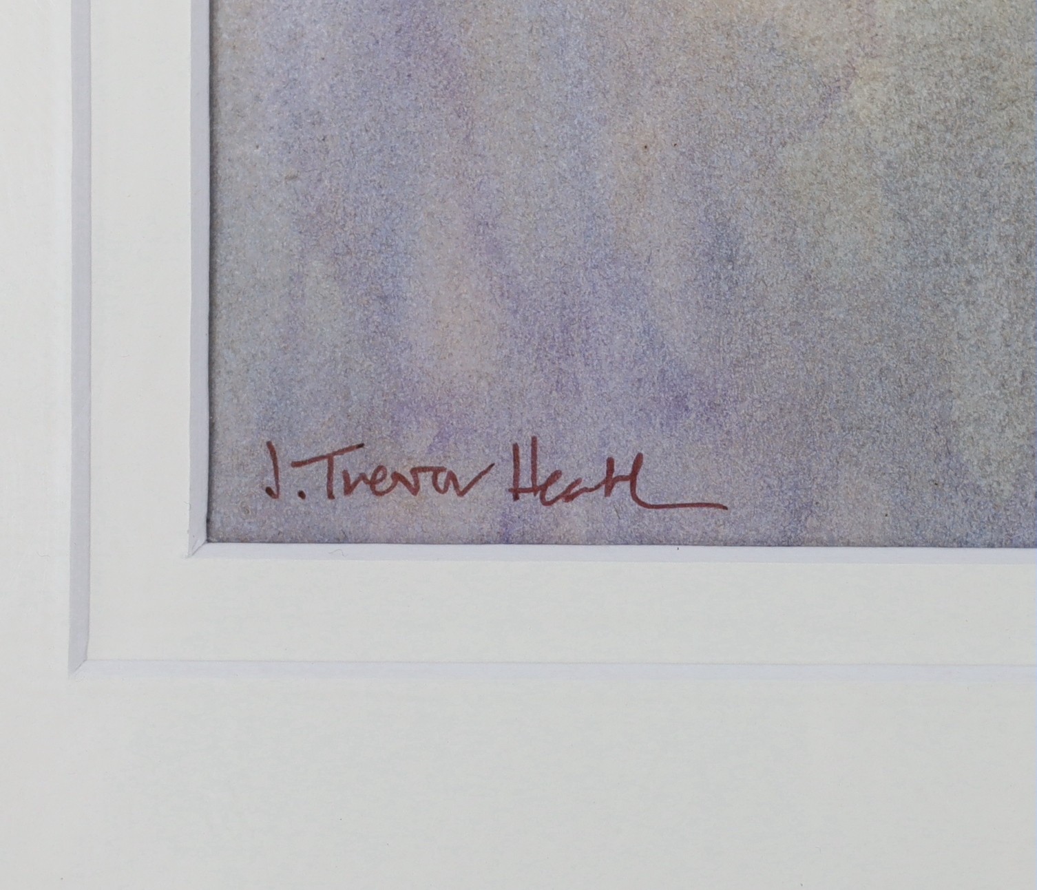 John Trevor Heath, acrylic on card, 'Sabia 2', signed, 42 x 31cm, unframed